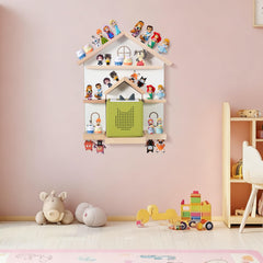 Givilio Tonie Shelf magnetic strips securely hold characters for quick, slip-free access