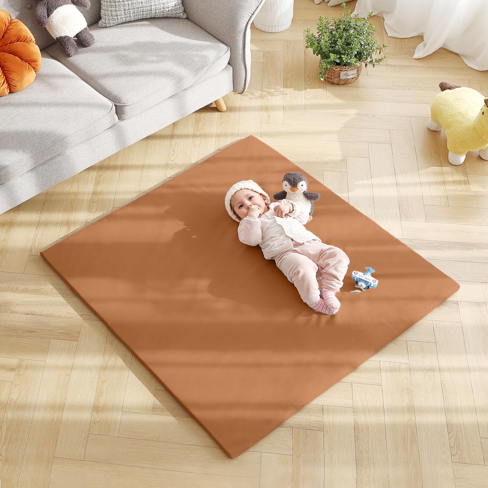Givjoy versatile play mat for playrooms, bedrooms, tents, and more.