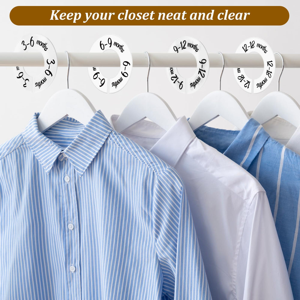 Gjinxi closet dividers fit most rods securely, reducing slips during wardrobe changes.