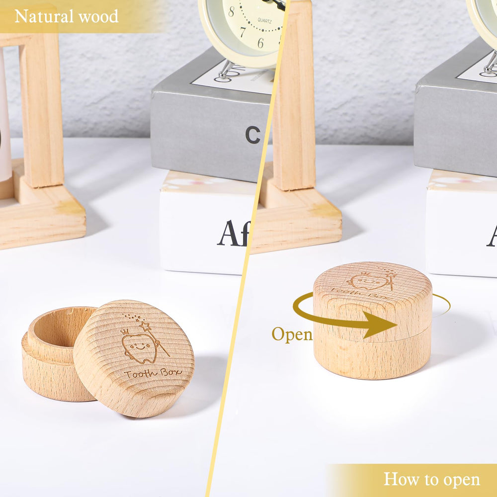 Gjinxi Tooth Fairy Box stores dropped teeth as a tidy keepsake