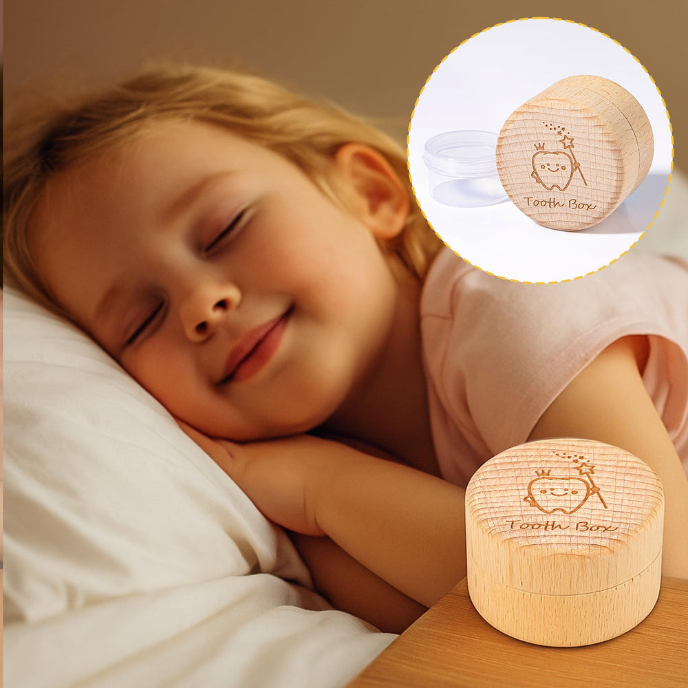 Gjinxi Tooth Fairy Box packaging included makes a gift-ready keepsake