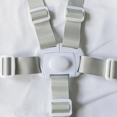 GL-Auking strap conversion to three-point grey for growing child needs