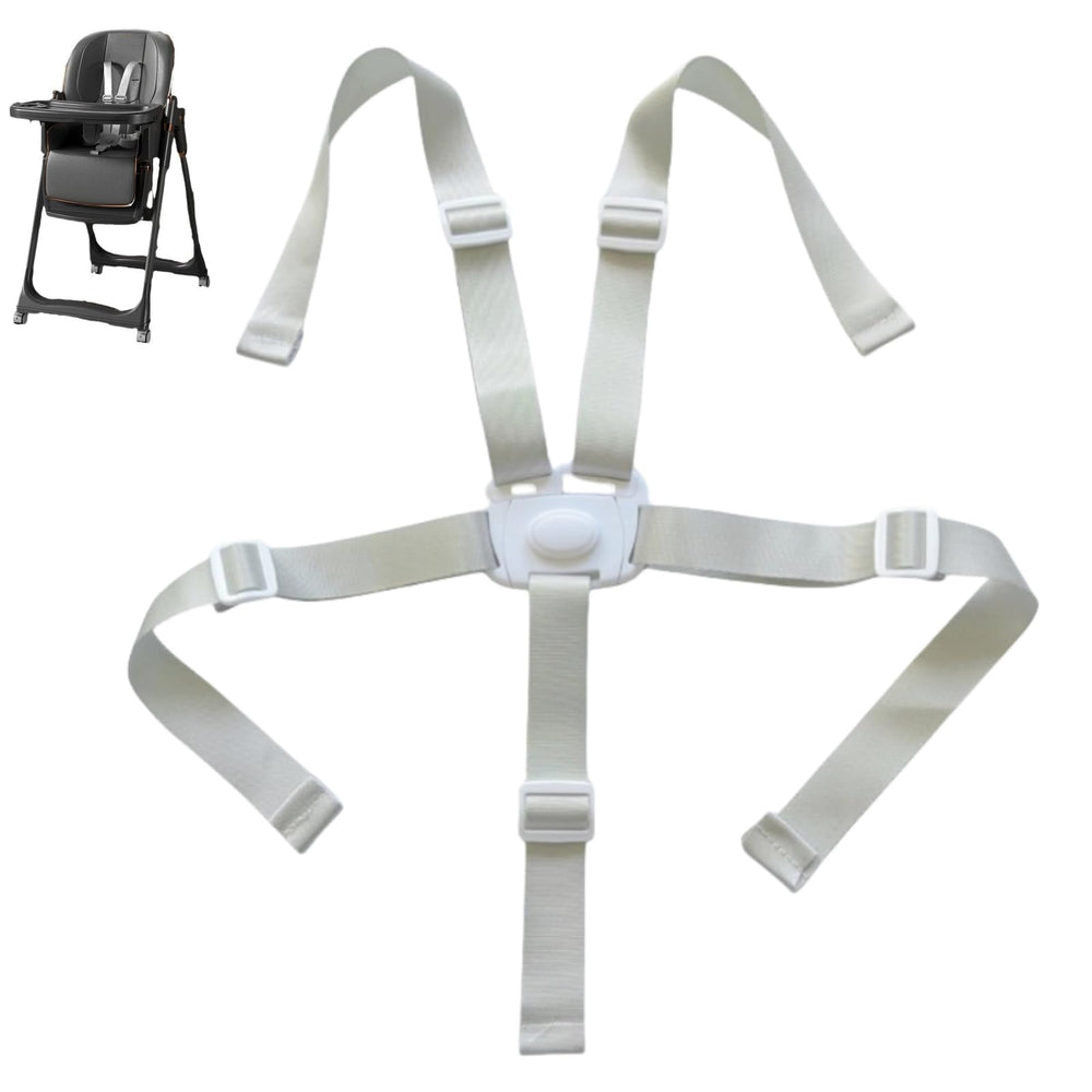 GL-Auking universal five-point harness grey for secure high chair use