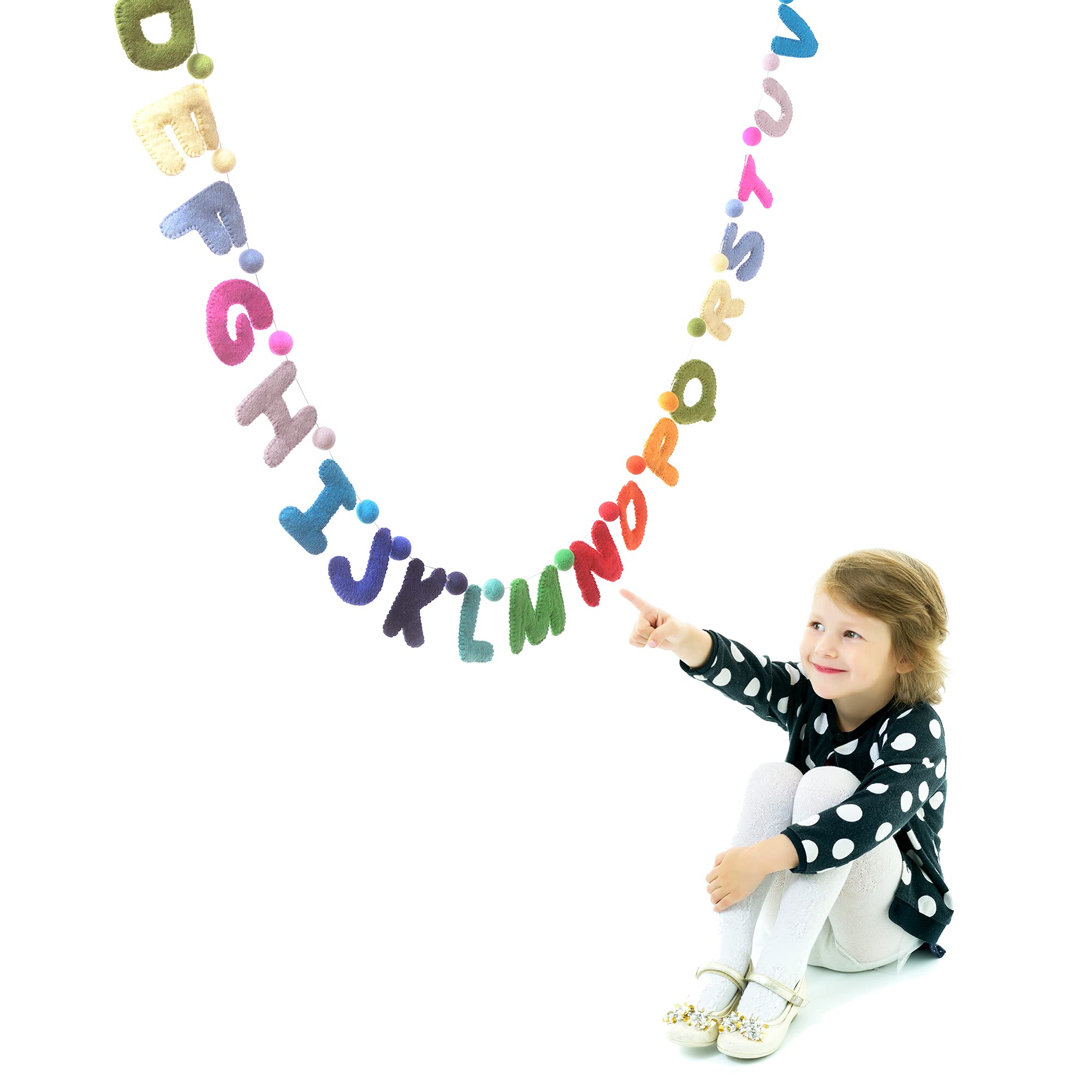 Glaciart One 7ft long wall decor ideal for nurseries and playrooms.