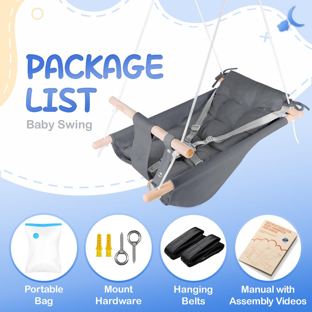Gladswing baby swing removable cushion for easy cleaning and refreshed comfort