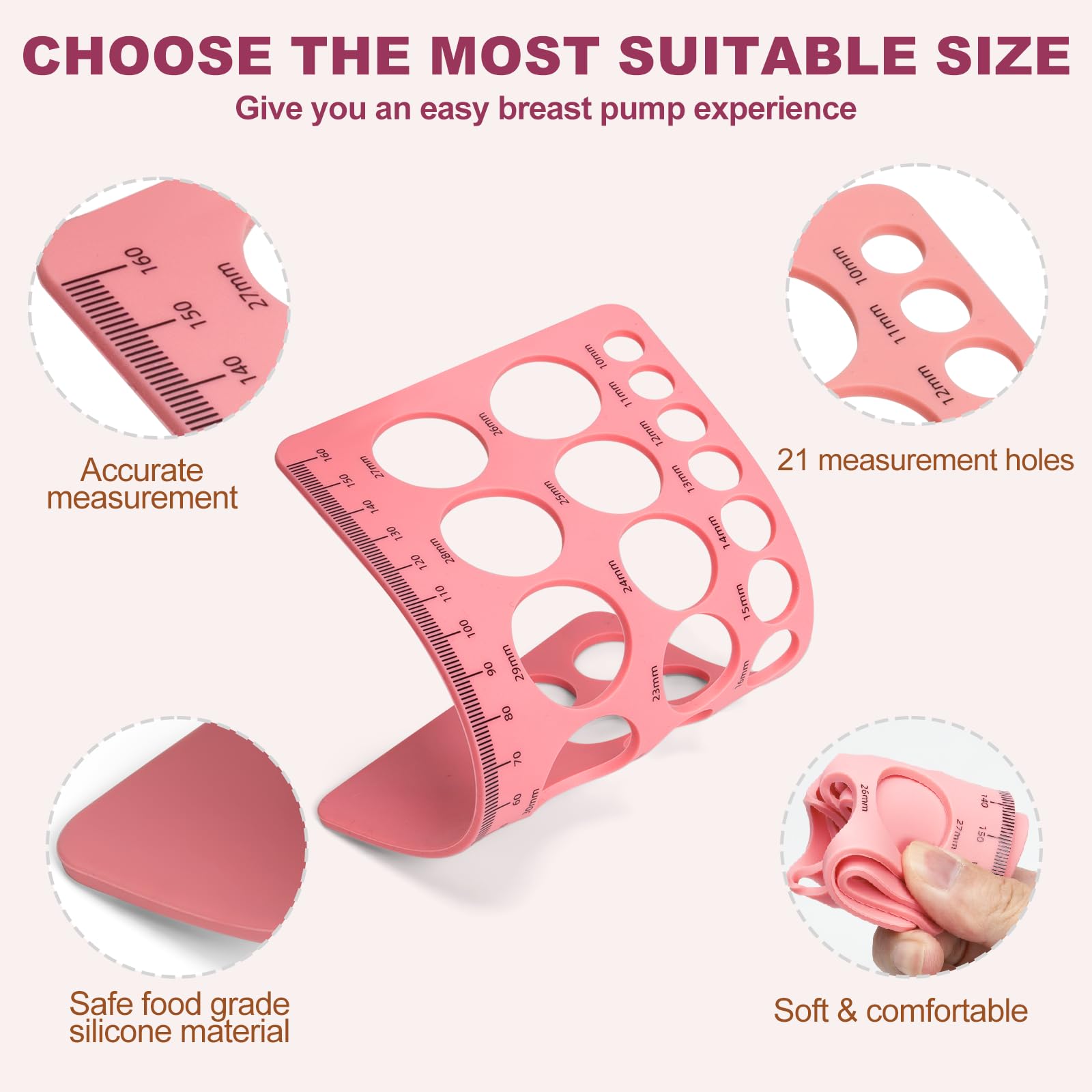 Glamgen pump bag with removable tray for easy access
