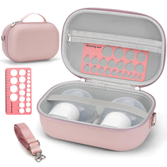 Glamgen wearable pump bag shows universal fit for multiple pumps
