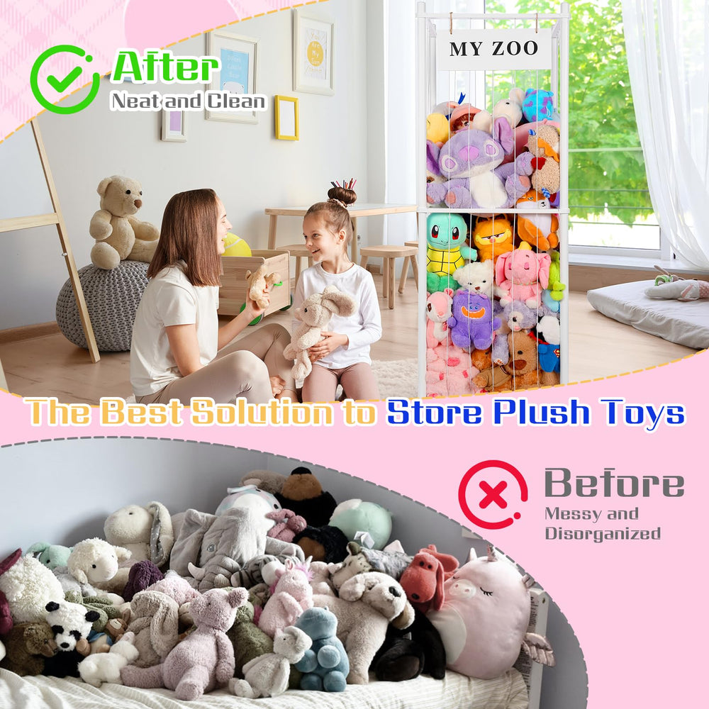 GLDZI wooden toy organizer with sturdy frame reduces tipping in busy homes.
