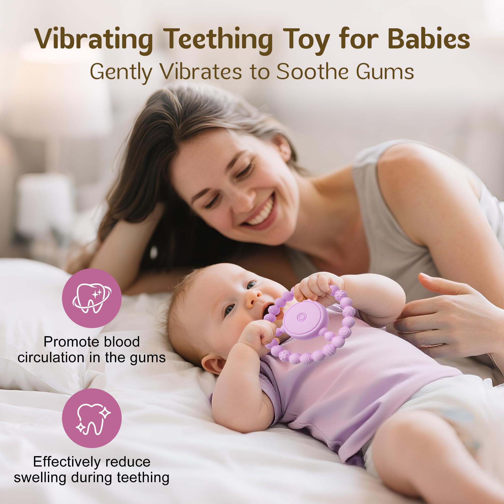 GLEEHAPY safety-tested baby toy, BPA/phthalate/latex-free for peace of mind