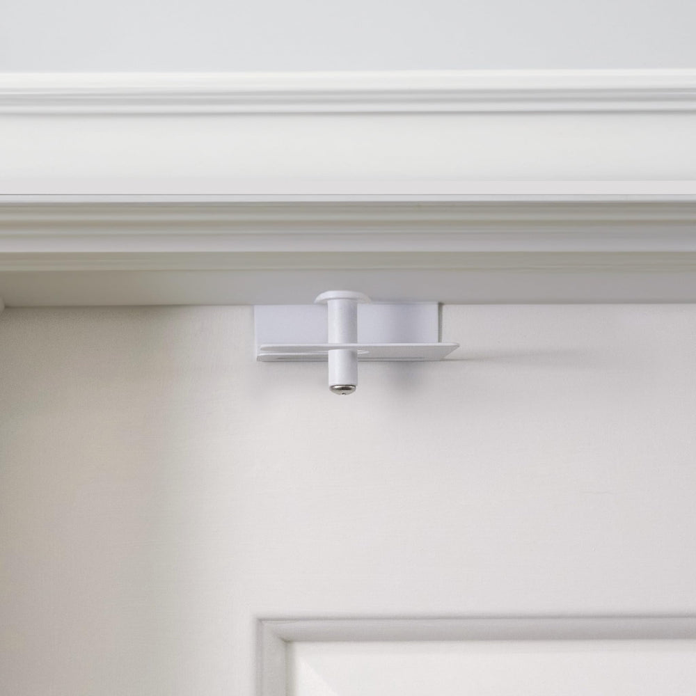 GlideLok 3pack top-lock on-door shows durable metal construction for kid safety