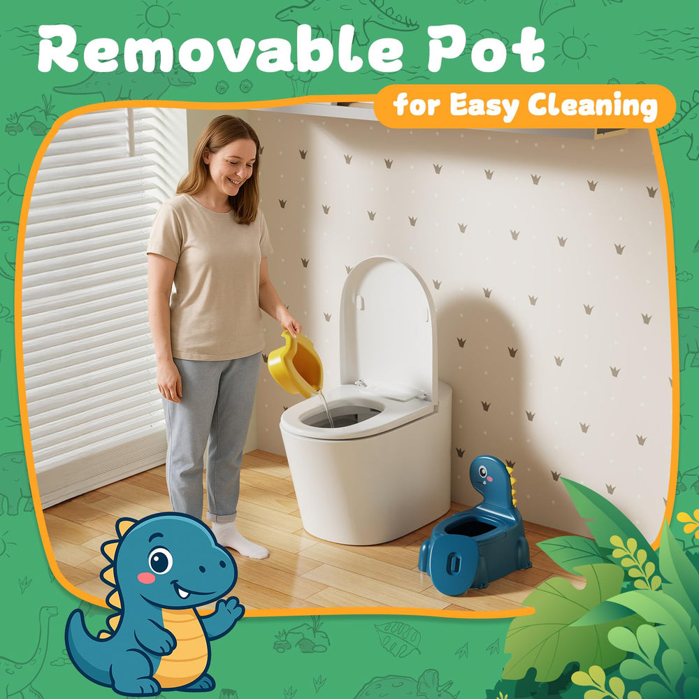 Gliizee Mall baby toilet with lid and removable bowl for easy cleaning