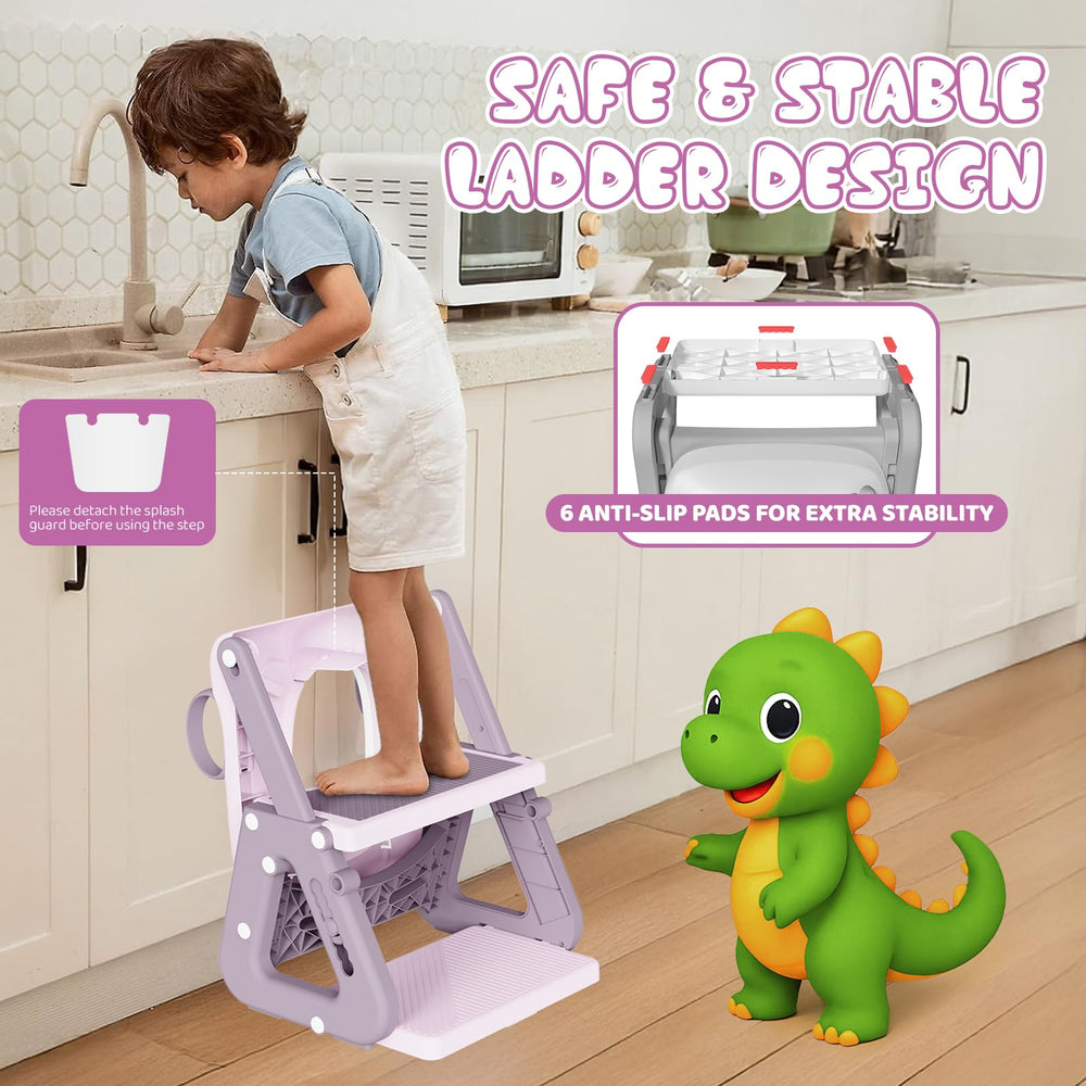 Gliizee Mall potty seat anti-slip base highlights secure placement