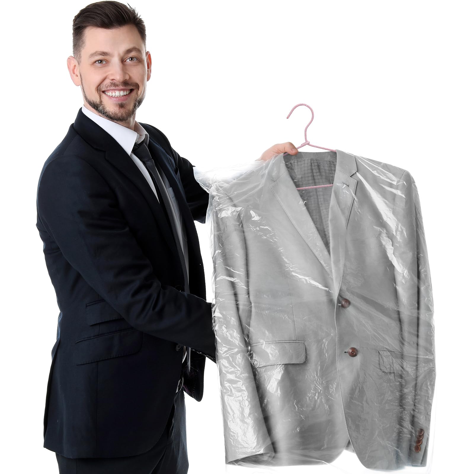 GlikCeil durable metal core supports heavier garments while maintaining shape.
