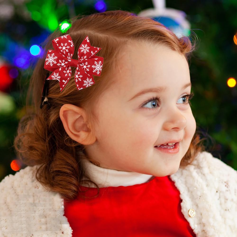 GLINLS Christmas bows packaging image suggests gift-ready appeal