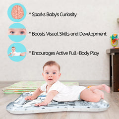 gljyoka BPA-free PVC materials ensure safe tummy-time sessions at home