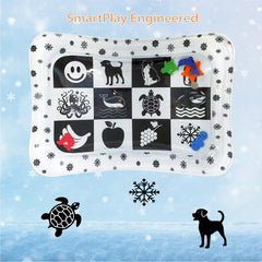 gljyoka portable water mat folds for travel and on-the-go play
