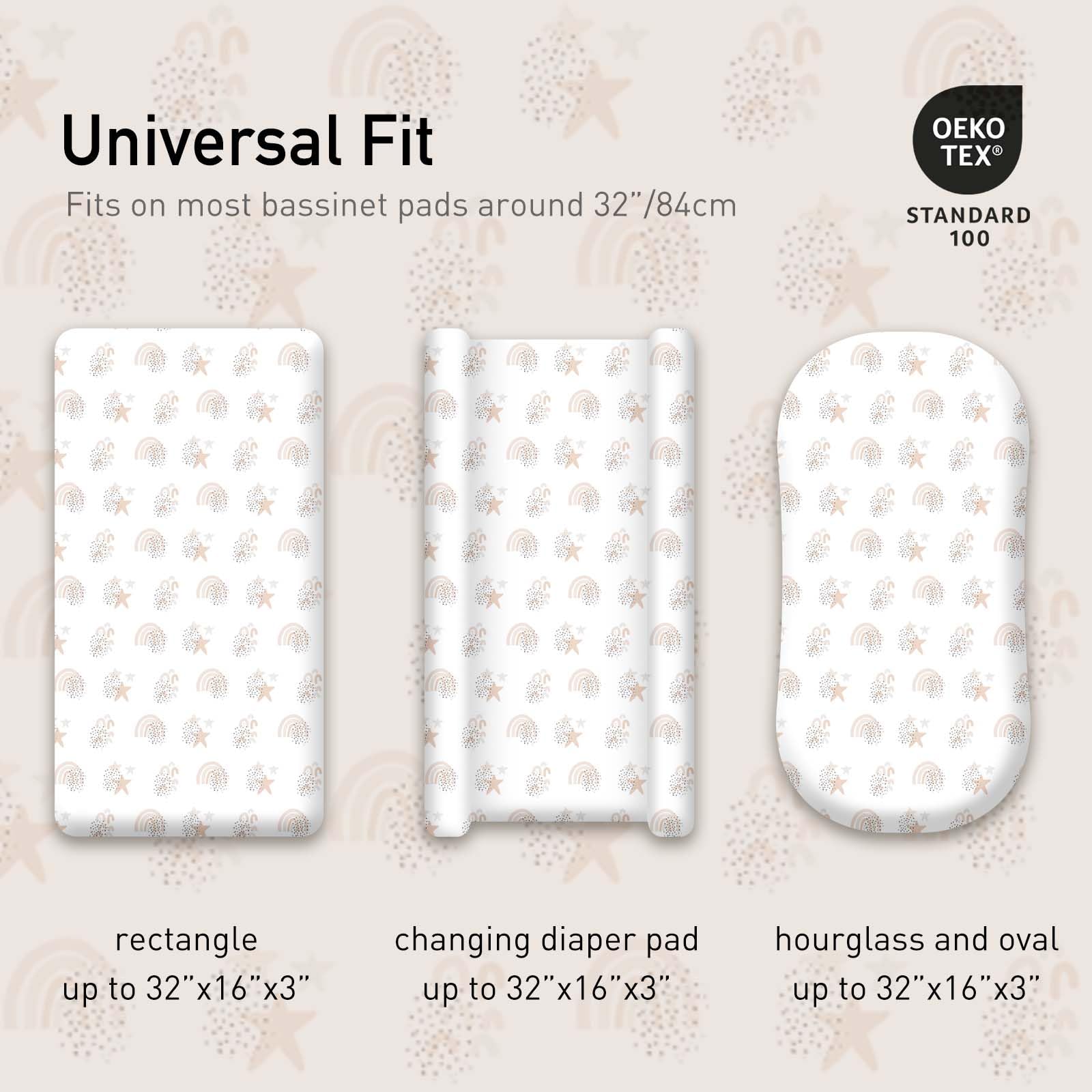 Gllquen Baby sheets are machine washable for quick cleanup.
