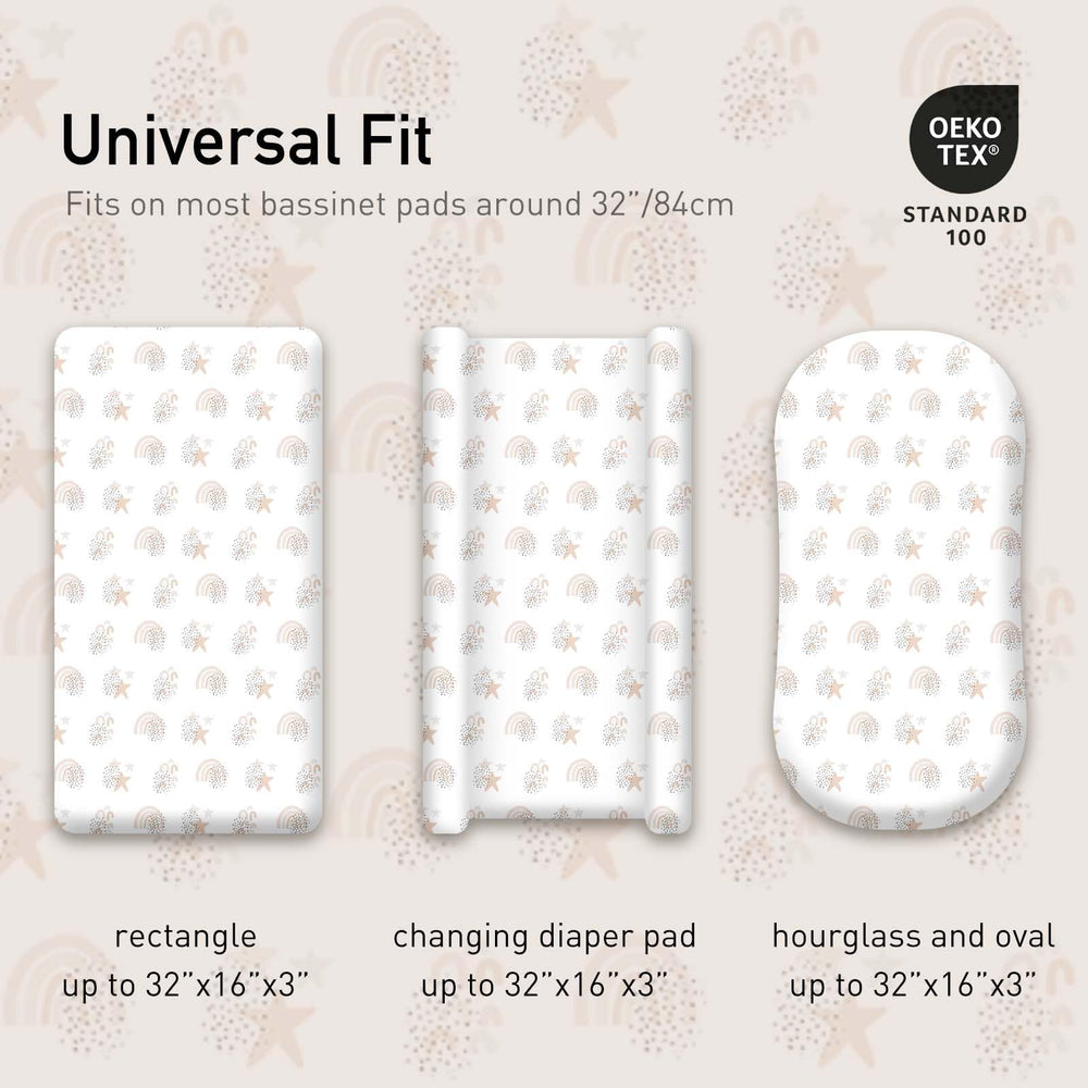 Gllquen Baby sheets are machine washable for quick cleanup.