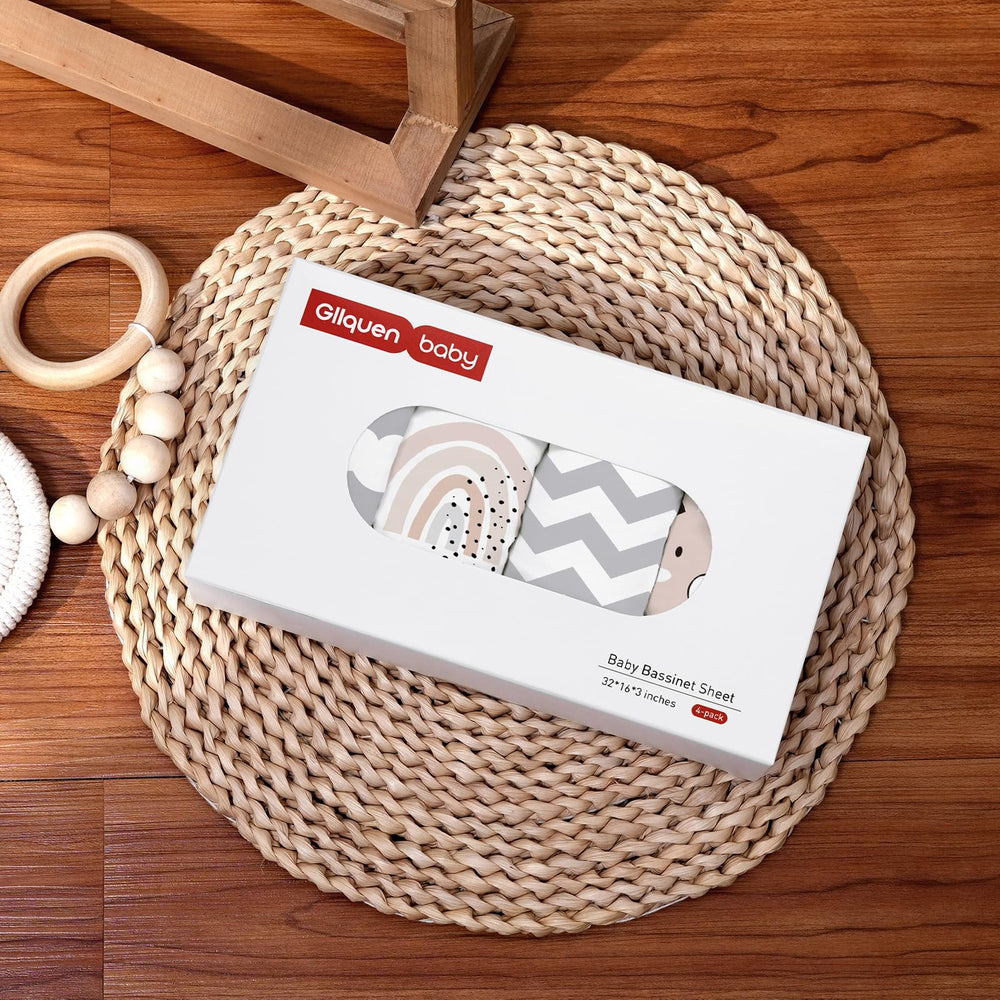 Gllquen Baby sheets resist wrinkling and maintain stretch after washing.