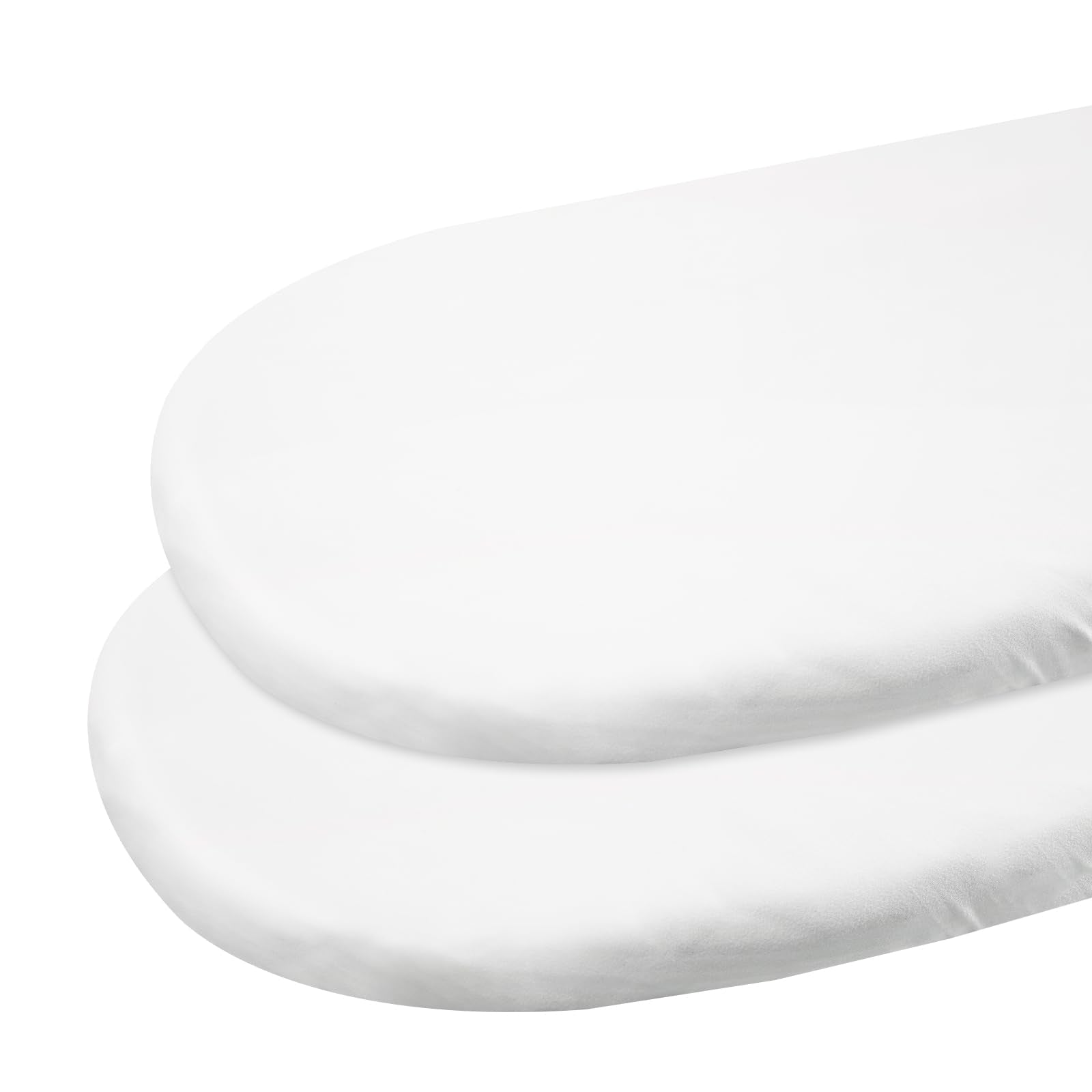 GLLQUEN BABY bassinet sheets organic cotton close-up, breathable and gentle for delicate skin.