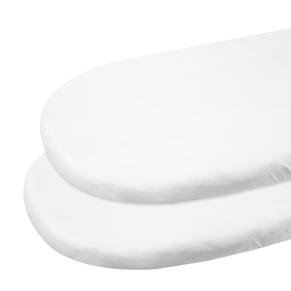GLLQUEN BABY bassinet sheets organic cotton close-up, breathable and gentle for delicate skin.