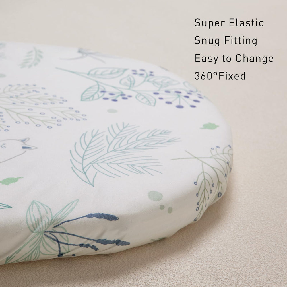 GLLQUEN BABY soft breathable fabric delivers a comfortable sleep surface