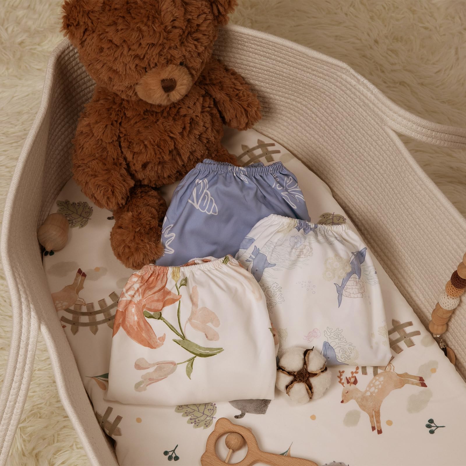 GLLQUEN BABY durable fabric resists wrinkling and pilling