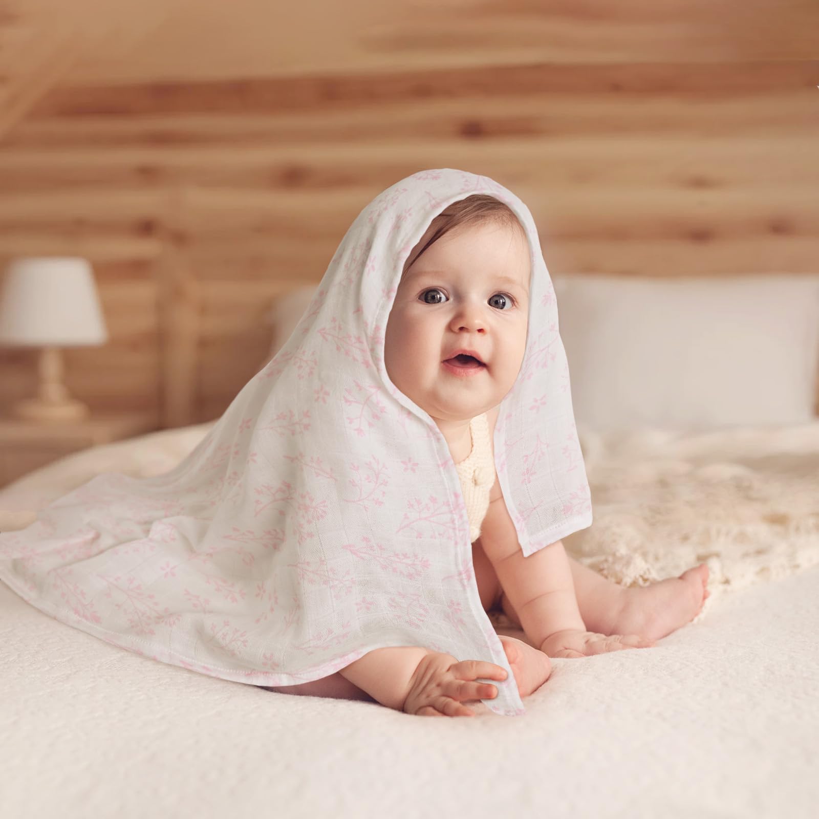 GLLQUEN BABY gift-ready swaddle blankets perfect for baby showers.