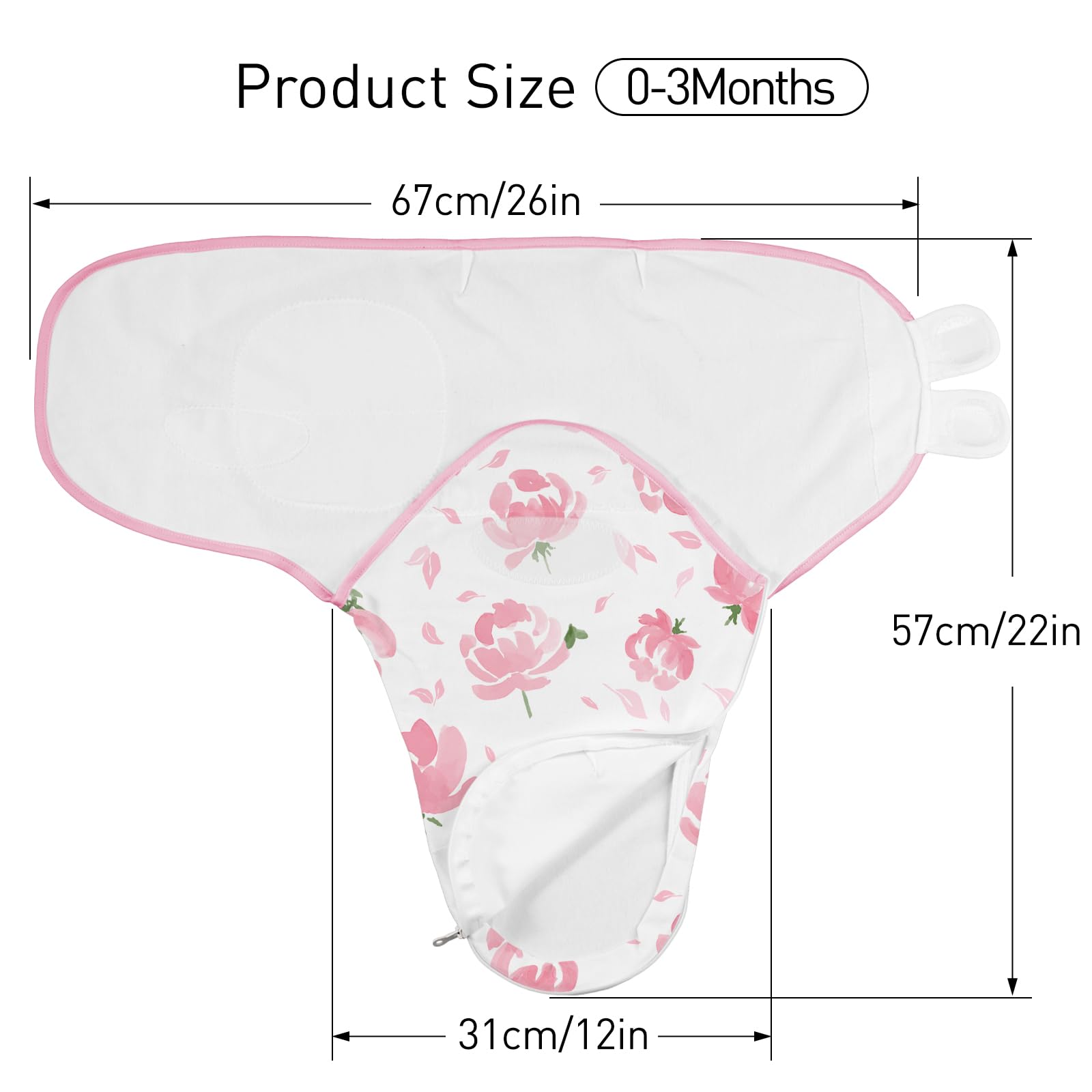 GLLQUEN BABY hook-and-loop adjustable fit for growing babies