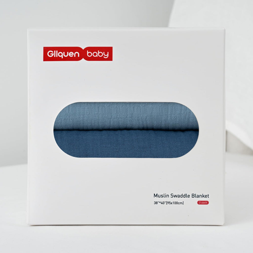 GLLQUEN BABY machine-washable blanket on gentle cycle for easy care.