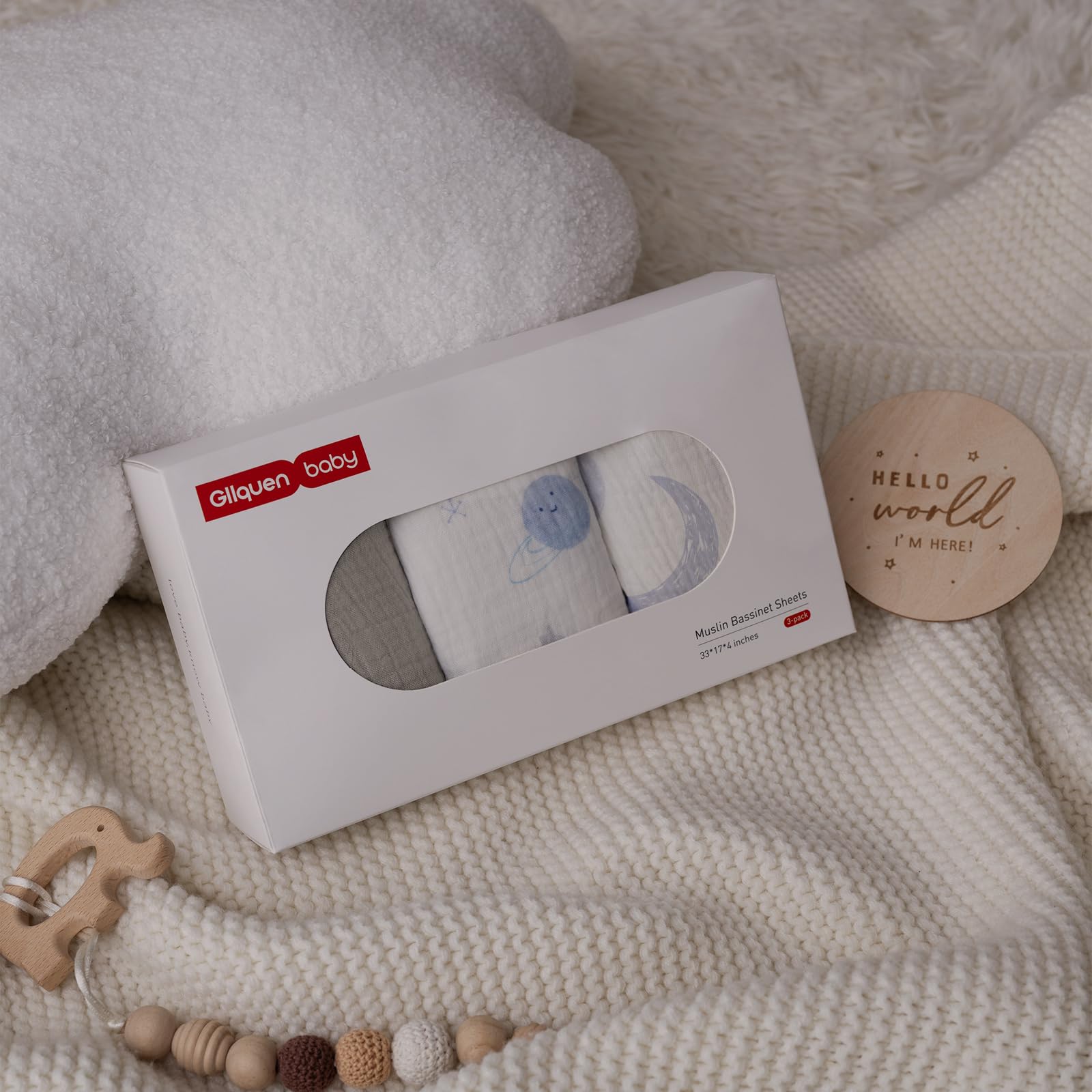Gllquen Baby machine washable sheets offer easy cleaning and quick drying