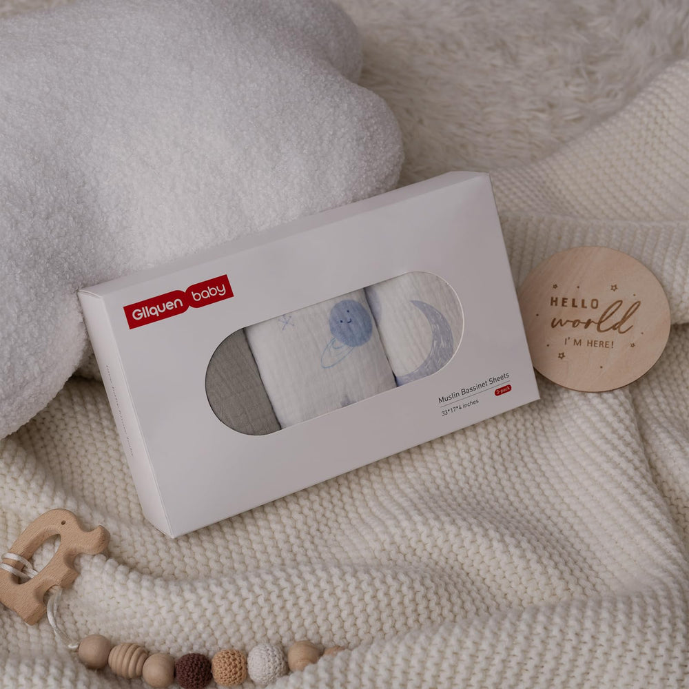 Gllquen Baby machine washable sheets offer easy cleaning and quick drying