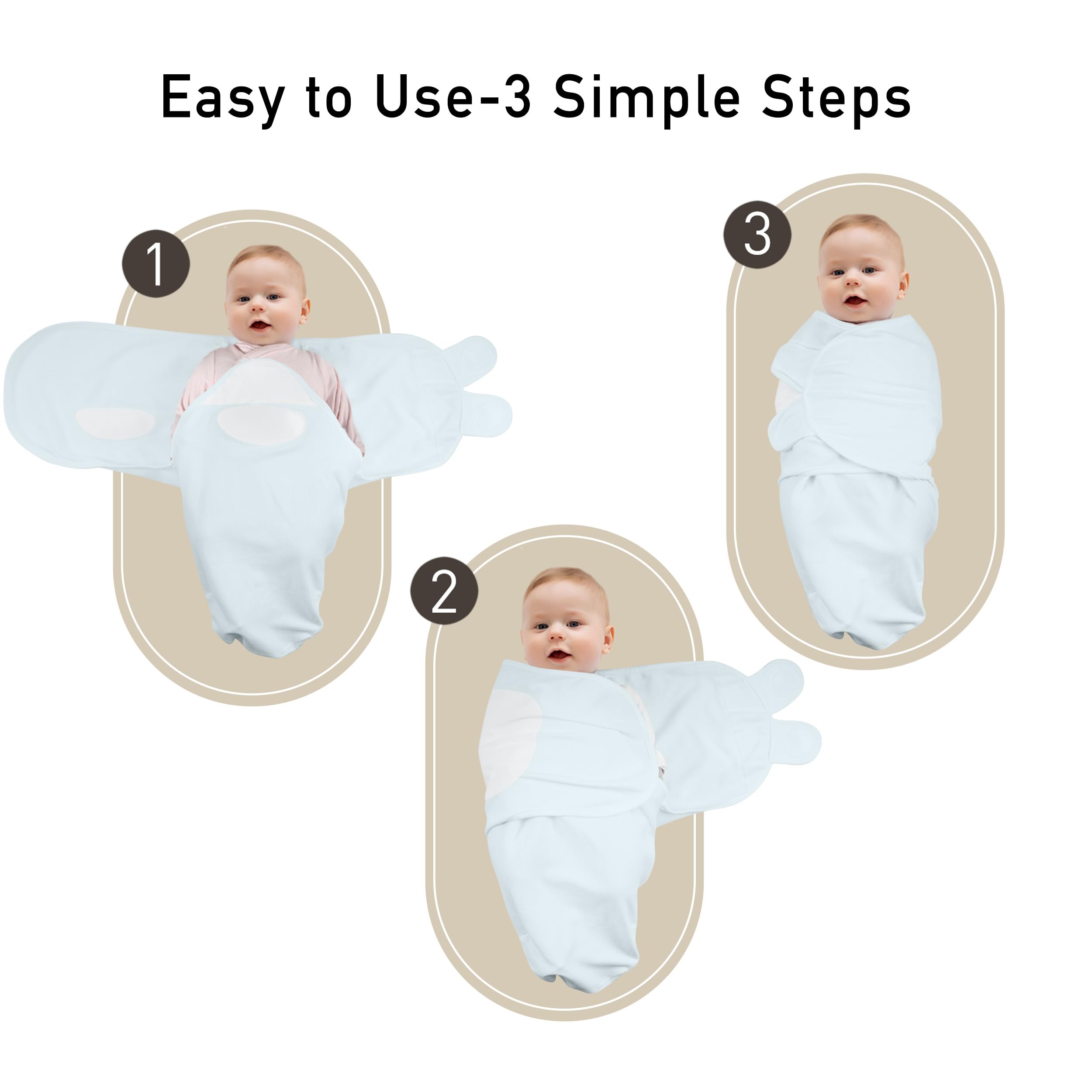 GLLQUEN BABY machine-washable swaddle remains soft after washing.