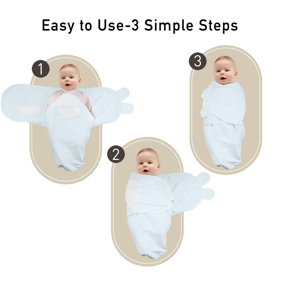 GLLQUEN BABY machine-washable swaddle remains soft after washing.