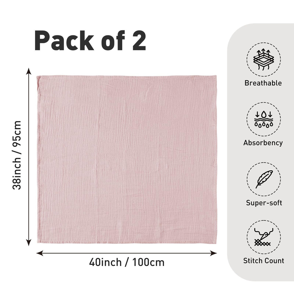 GLLQUEN BABY muslin swaddle blanket nursing cover and stroller sunshade use