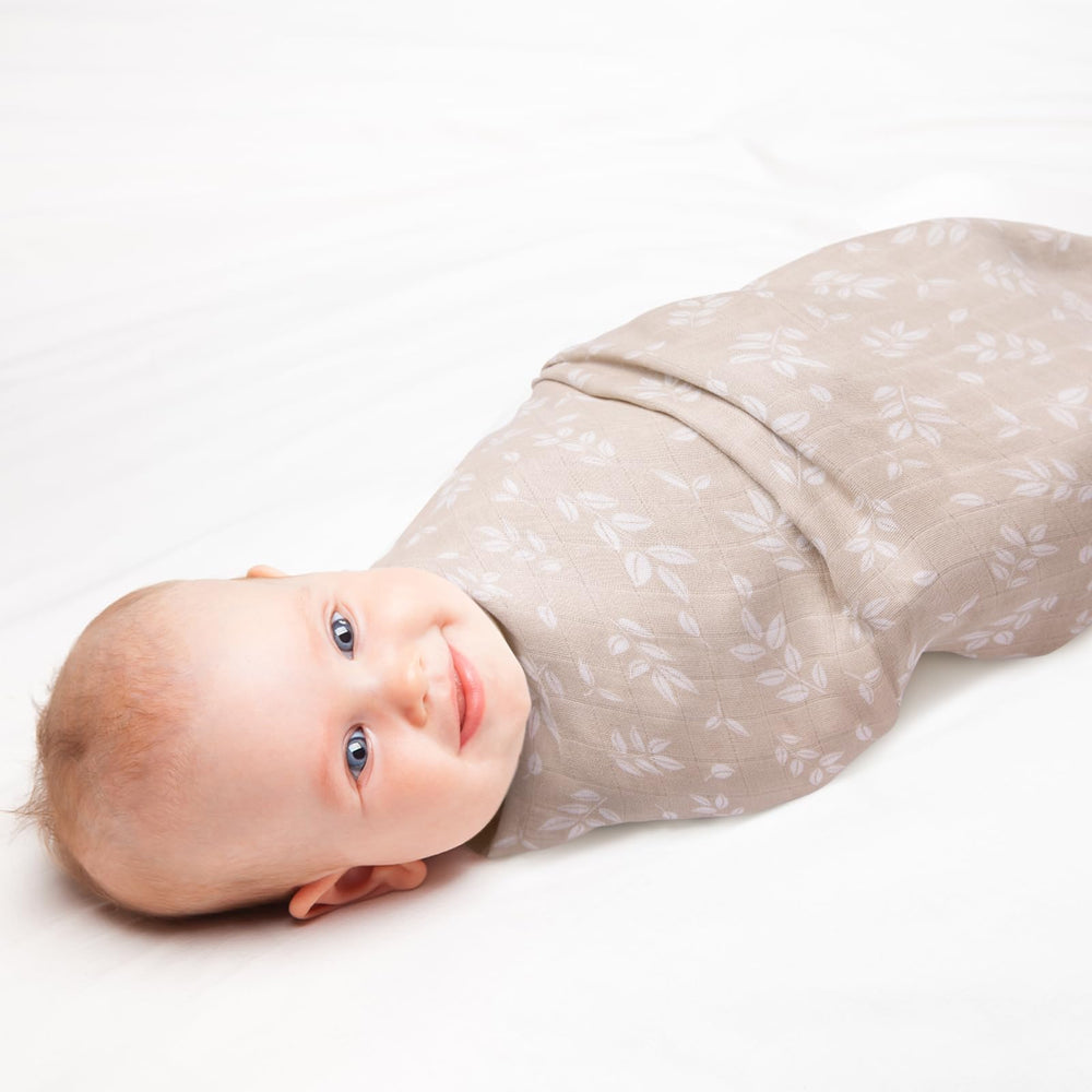 GLLQUEN BABY muslin swaddle color varieties display gender-neutral options.