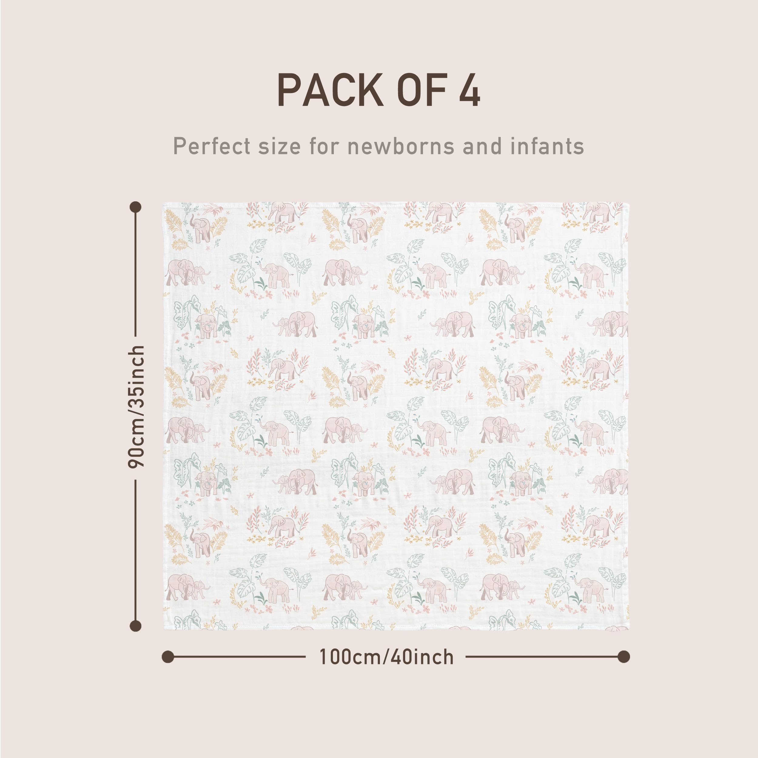 GLLQUEN BABY muslin swaddle blanket outdoors as sunshade during outing