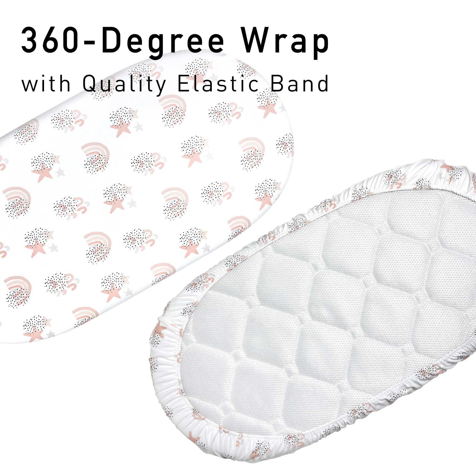 Gllquen Baby sheet demonstrates OEKO-TEX 100 safety certification.