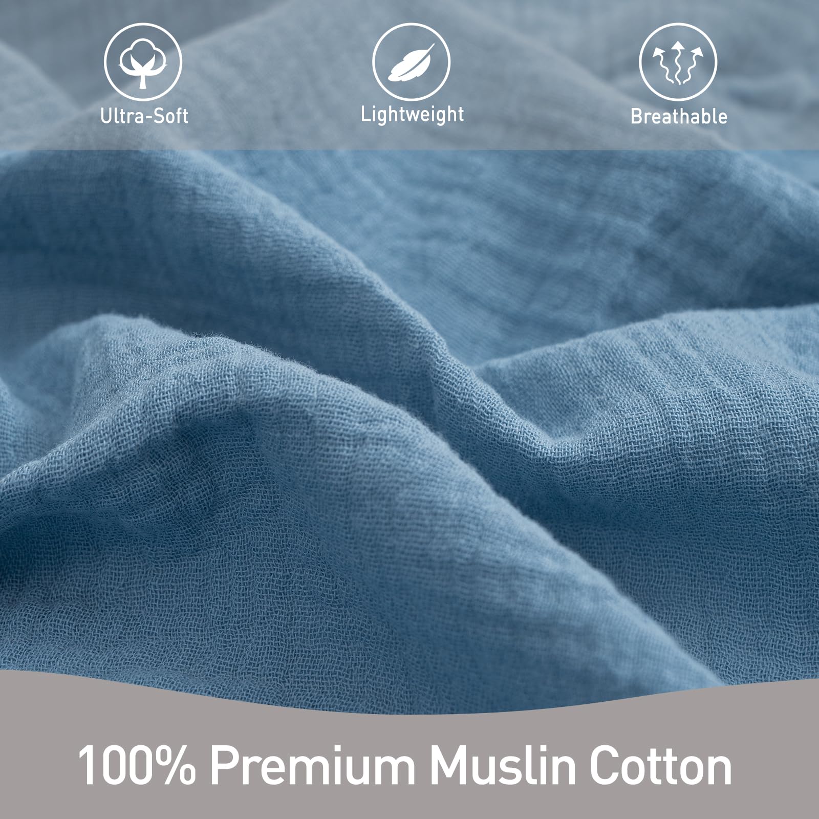 GLLQUEN BABY OEKO-TEX-certified blanket emphasizes safe materials.