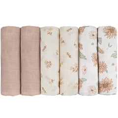 GLLQUEN BABY sunflower-blanket-front for cozy swaddling and comfort