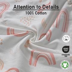 GLLQUEN BABY swaddle adjustable tabs closed for secure, gentle wrap.