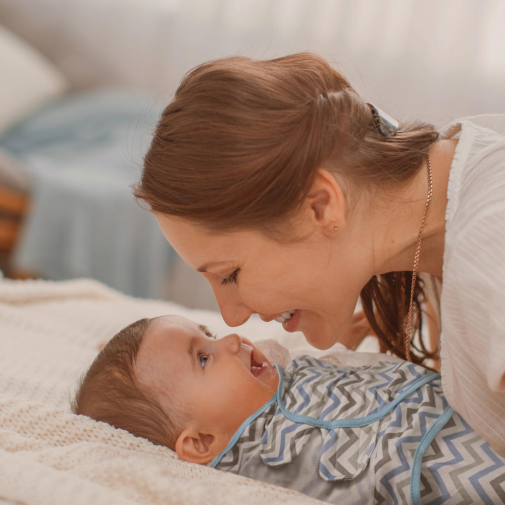 GLLQUEN BABY swaddle adjustable wings demonstrate secure wrap