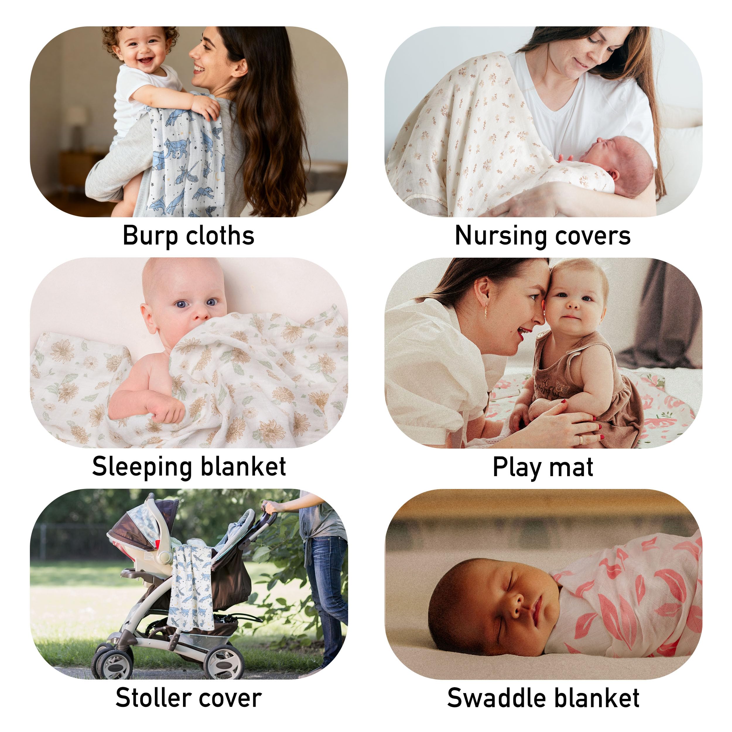 GLLQUEN BABY cosmos easy water absorption for quick drying and comfort