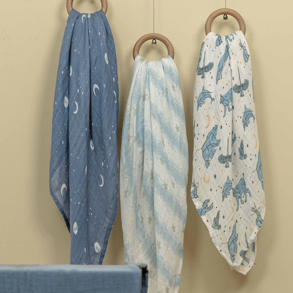 GLLQUEN BABY cosmos gift-ready set presented as newborn essential