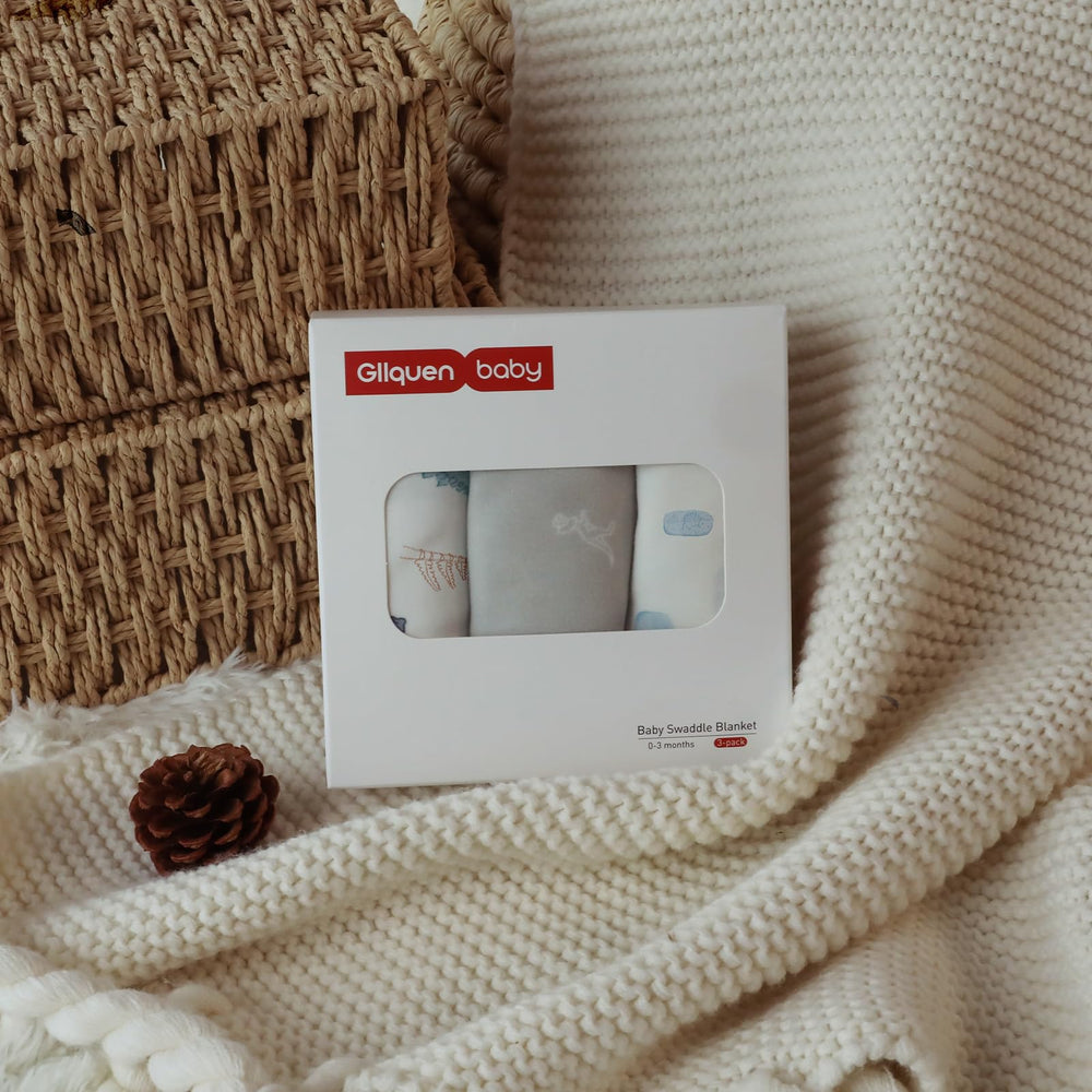GLLQUEN BABY gift-ready packaging highlights a thoughtful baby shower or new-parent gift.