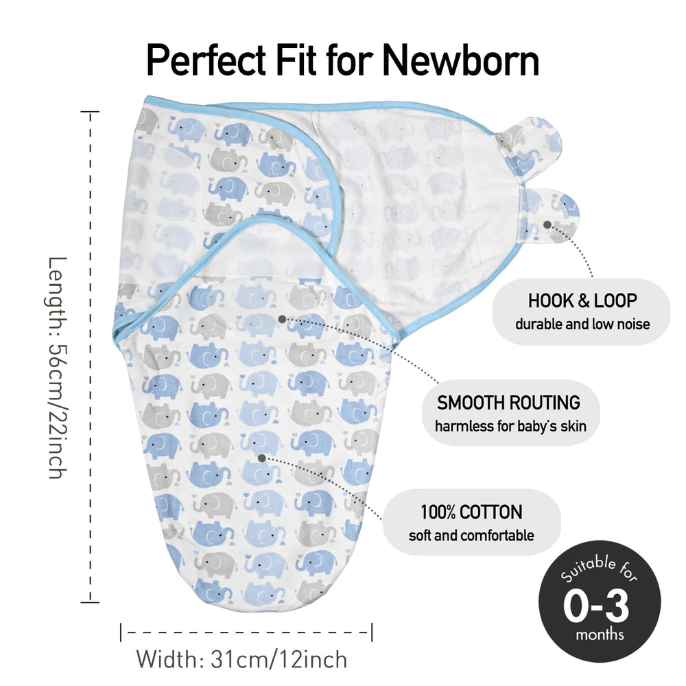 GLLQUEN BABY swaddle machine-wash care icon for easy cleaning