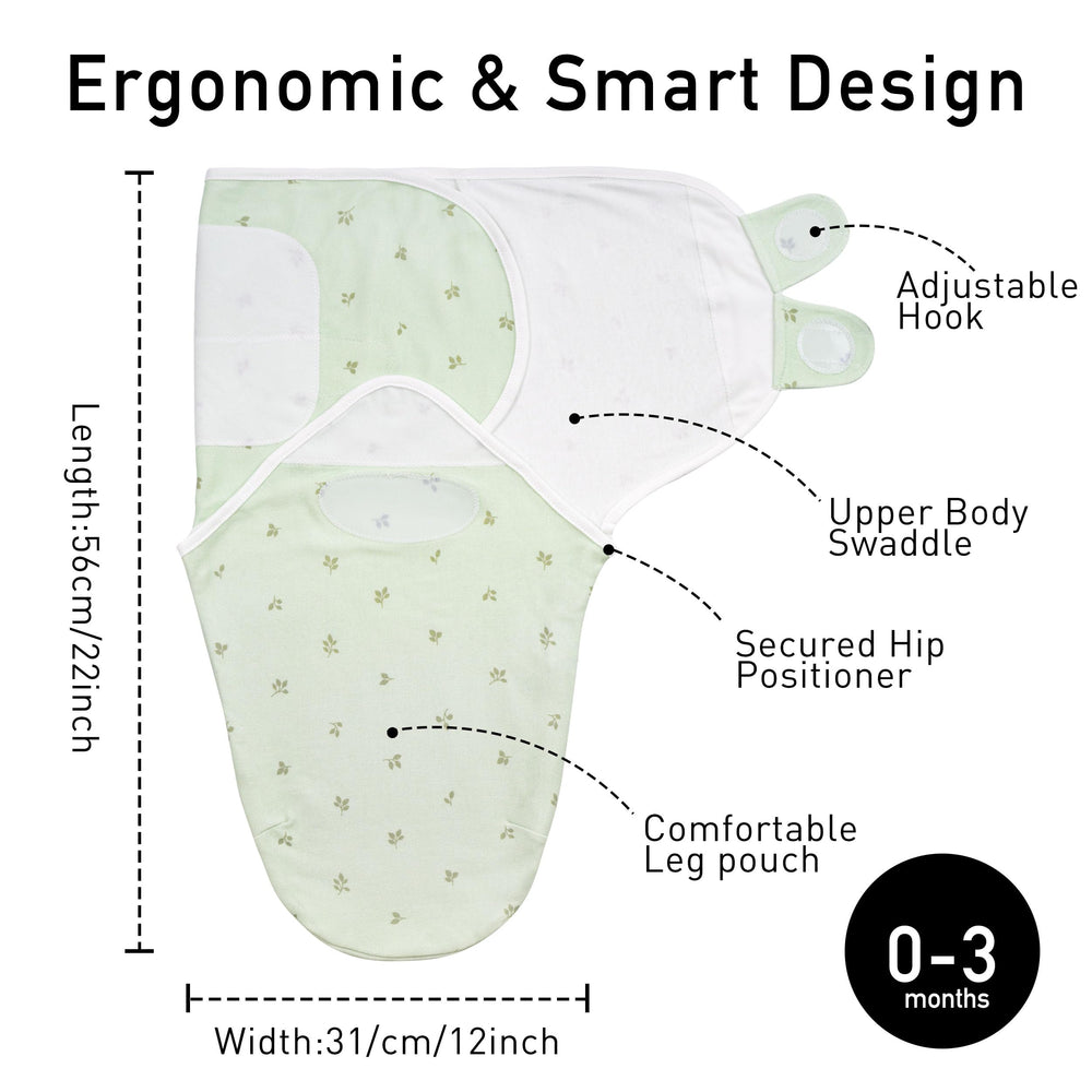 GLLQUEN BABY swaddle two-way stretch fabric demonstrates long-lasting use