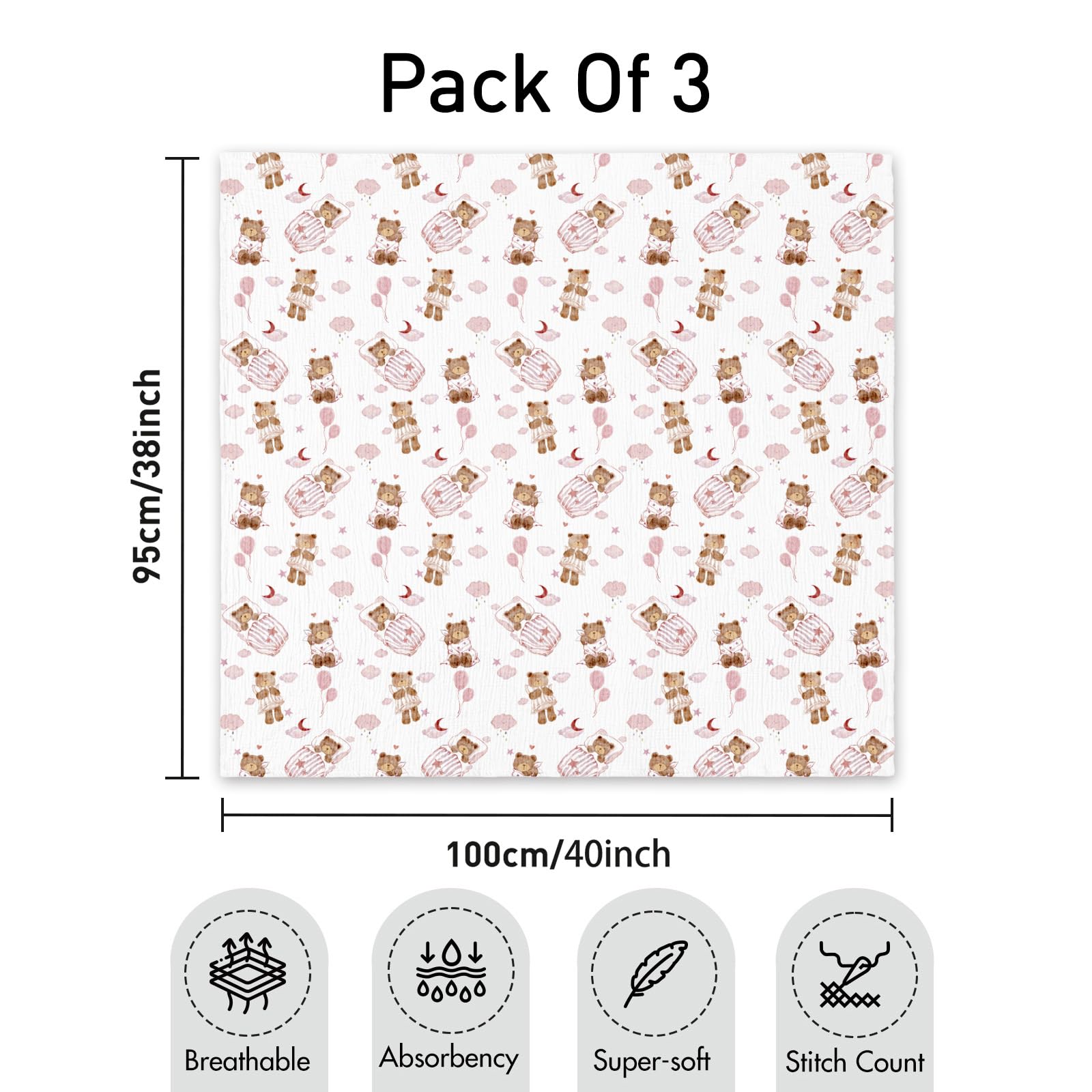 GLLQUEN BABY unisex baby essentials gift-ready for registry or shower.