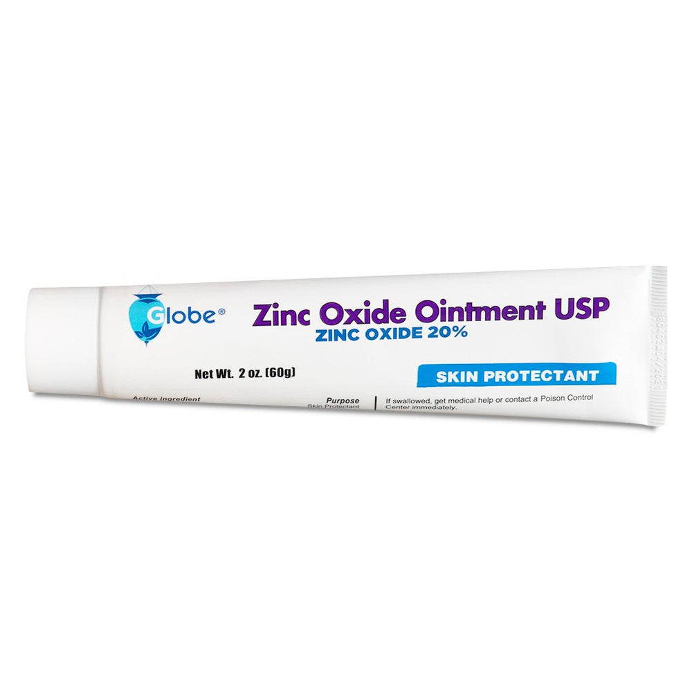 Globe Zinc Oxide ointment manufactured in USA quality label