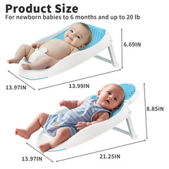 GloTika non-slip surface keeps baby safely in place.
